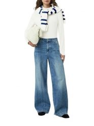 S.Oliver Sweter w kolorze białym rozmiar: 44. Białe golfy damskie S.Oliver, s, bez kołnierzyka. Za 78.99 zł.