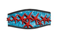 Best Divers nakładka neoprenowa na pasek maski. Czerwone paski męskie BESTDIVERS, bez wzorów, z neoprenu. Za 64.00 zł.