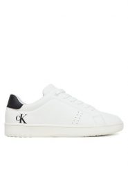 Calvin Klein Sneakersy V3X9-83156-1355 D Biały. Białe buty sportowe chłopięce CALVIN KLEIN, ze skóry, bez zapięcia. Za 219.99 zł.