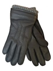 Kaiser Naturfellprodukte Skórzane rękawiczki w kolorze czarnym rozmiar: 10. Czarne rękawiczki damskie Kaiser Naturfellprodukte, bez wzorów, z materiału. Za 174.43 zł.