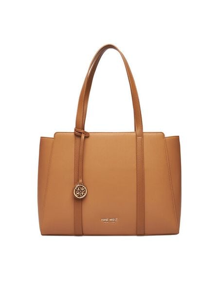 Nine West Torebka C-MARYLAND-LDA8570 Brązowy. Brązowe torebki klasyczne damskie Nine West, bez wzorów, z materiału, bez dodatków. Za 249.99 zł.