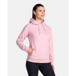 Damska bawełniana bluza z kapturem Kilpi SOHEY-W. Czerwone bluzy z kapturem damskie Kilpi, l, z bawełny. Za 174.18 zł.