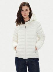 Tommy Hilfiger Kurtka przejściowa WW0WW38927 Biały Regular Fit. Białe kurtki damskie Tommy Hilfiger, m, bez wzorów, z syntetyku, bez kaptura. Za 479.99 zł.