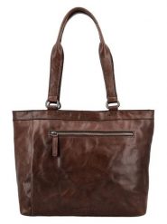 HIDE & STITCHES Skórzana torebka w kolorze brązowym - 37 x 29 x 8 cm rozmiar: onesize. Brązowe torebki klasyczne damskie HIDE & STITCHES, bez wzorów, z materiału, bez dodatków. Za 347.99 zł.