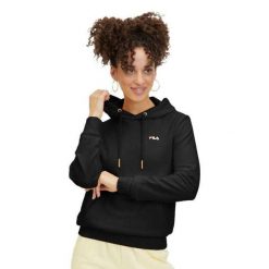 Damska Bluza Z Kapturem Bruchsal. Czarne bluzy z kapturem damskie Fila, s, z bawełny. Za 333.99 zł.