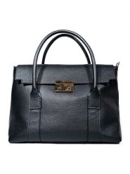 Maison héritage PARIS Skórzana torebka "Elara" w kolorze czarnym - 36 x 26 x 12 cm rozmiar: onesize. Czarne torebki klasyczne damskie maison héritage PARIS, bez wzorów, z materiału, bez dodatków. Za 347.99 zł.