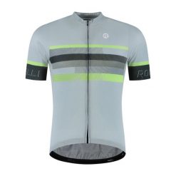 Koszulka kolarska męska Rogelli Hero II. Szare t-shirty sportowe męskie Rogelli, na lato, m, z elastanu, bez ramiączek, rowerowe. Za 345.00 zł.