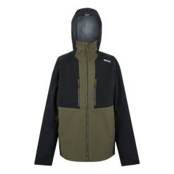 Kurtka turystyczna 3 w 1 Regatta Sacramento. Zielone kurtki męskie Regatta, bez wzorów, z puchu, sportowe, bez kaptura. Za 259.99 zł.