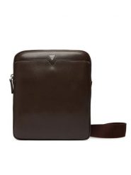 Guess Saszetka HMFITC P5123 Brązowy. Brązowe saszetki męskie Guess, ze skóry. Za 499.99 zł.