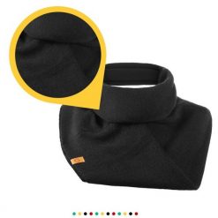 Damski komin długi Brødrene k4 czarny 9940. Czarne szaliki i kominy damskie na zimę, bez wzorów. Za 64.90 zł.