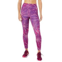 Legginsy Damskie Sakura Z Nadrukiem Na Całej Powierzchni. Fioletowe legginsy damskie Asics, bez wzorów. Za 397.99 zł.