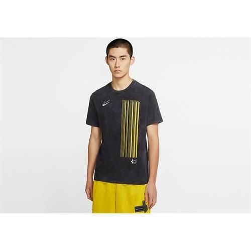 Koszulka sportowa męska Nike Kd Wash. Czarne t-shirty sportowe męskie Nike, m, z bawełny, bez ramiączek, na fitness i siłownię. Za 228.00 zł.