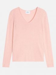 Perfect Cashmere Kaszmirowy sweter "Shannon" w kolorze jasnoróżowym rozmiar: XXL. Różowe swetry klasyczne damskie Perfect Cashmere, xxl, z kaszmiru, bez kołnierzyka. Za 311.85 zł.