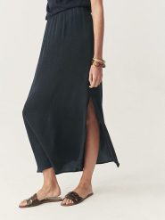 TATUUM Spódnica w kolorze granatowym rozmiar: 38. Niebieskie spódniczki damskie Tatuum, bez wzorów, z podwyższonym stanem, maxi, proste. Za 143.56 zł.