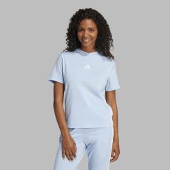 Koszulka damska ADIDAS Gym & Pilates. Bluzki damskie Adidas, s, bez wzorów, z bawełny, bez ramiączek. W wyprzedaży za 79.99 zł.
