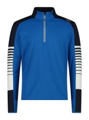 CMP Bluza polarowa w kolorze niebiesko-czarno-białym rozmiar: 50. Niebieskie bluzy bez kaptura męskie CMP, z materiału. Za 139.54 zł.