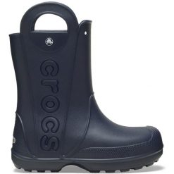 Crocs Buty przeciwdeszczowe Handle It. Niebieskie kalosze damskie Crocs, bez wzorów. W wyprzedaży za 202.47 zł.