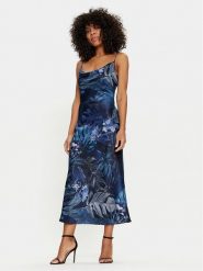 Guess Sukienka koktajlowa W3GK85 WD8G2 Kolorowy Regular Fit. Sukienki damskie Guess, s, z aplikacjami, z syntetyku, wizytowe, bez kołnierzyka, bez ramiączek. Za 359.99 zł.