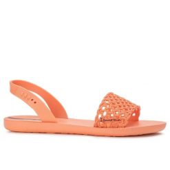 Sandały damskie Ipanema 82555 BREEZY SANDAL FEM. Brązowe sandały damskie Ipanema, bez wzorów, z materiału, bez obcasa. Za 69.00 zł.