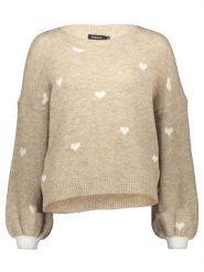 Sublevel Sweter w kolorze beżowym rozmiar: L/XL. Brązowe swetry klasyczne damskie Sublevel, l, bez kołnierzyka. Za 70.41 zł.