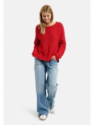 Smith & Soul Sweter w kolorze czerwonym rozmiar: L. Czerwone swetry klasyczne damskie Smith & Soul, l, bez kołnierzyka. Za 152.99 zł.