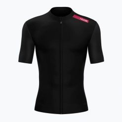 Koszulka rowerowa męska Huub Eternal. Czarne t-shirty sportowe męskie Huub, m, bez ramiączek, rowerowe. Za 289.99 zł.
