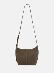 Liebeskind Berlin Skórzana torebka "Demi" w kolorze khaki - 19 x 20 x 10 cm rozmiar: onesize. Brązowe torebki klasyczne damskie LIEBESKIND BERLIN, bez wzorów, z materiału, bez dodatków. Za 436.14 zł.