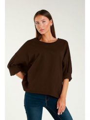 Tamba Bluza w kolorze brązowym rozmiar: 36-42. Brązowe bluzy bez kaptura damskie Tamba. Za 78.84 zł.