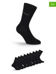 Fila Skarpety (9 par) w kolorze czarnym rozmiar: 39-42. Czarne skarpetki męskie Fila, bez wzorów. Za 71.56 zł.