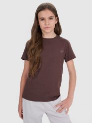 Дитячий regular T-shirt однотонний (2-pack) - мультиколор. T-shirty damskie 4f, bez wzorów, z jersey, bez kołnierzyka. Za 549.90 zł.