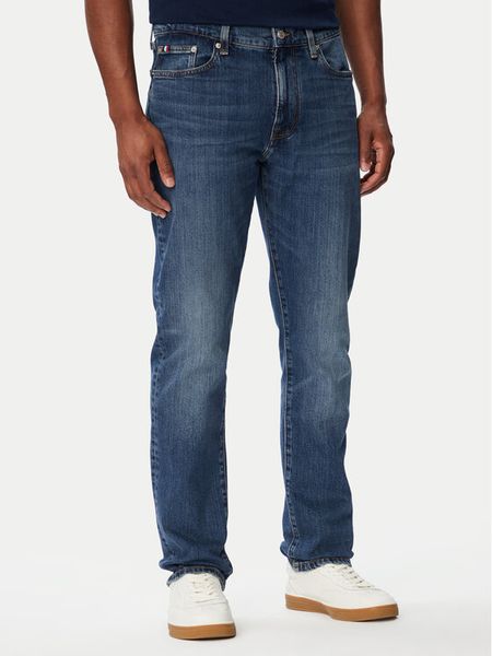 Tommy Hilfiger Jeansy Denton MW0MW44346 Niebieski Straight Fit. Niebieskie jeansy męskie Tommy Hilfiger. Za 489.99 zł.