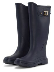 Ilse Jacobsen Kalosze w kolorze granatowym rozmiar: 39. Niebieskie kalosze damskie Ilse Jacobsen, bez wzorów, z materiału. Za 174.43 zł.