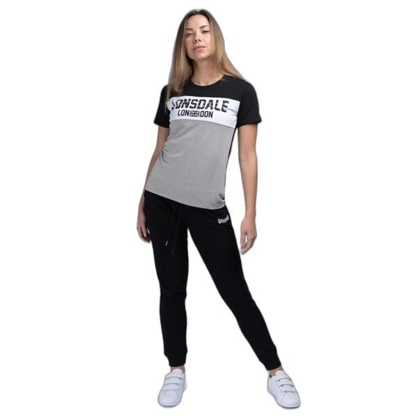 Damskie spodnie dresowe Lonsdale Weycroft. Czarne spodnie sportowe damskie Lonsdale, s, z dresówki. Za 186.50 zł.
