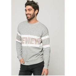 Review - Bluza. Szare bluzy bez kaptura męskie Review, m, z bawełny. W wyprzedaży za 119.90 zł.