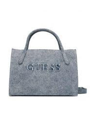 Guess Torebka Jodi HWDG97 69220 Niebieski jasny. Niebieskie torebki klasyczne damskie Guess, z aplikacjami, z materiału, bez dodatków. Za 679.99 zł.