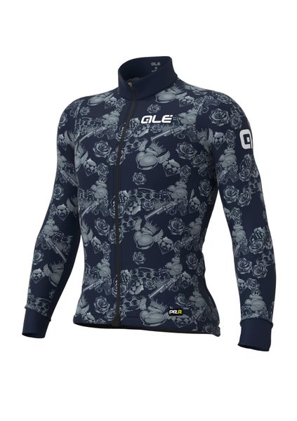Bluza rowerowa męska Alé Cycling PR-R Las Vegas M Granatowy. Niebieskie bluzy sportowe męskie ALÉ CYCLING, bez wzorów, z elastanu, eleganckie, bez kołnierzyka, bez ramiączek. Za 495.65 zł.