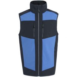 Męska Kamizelka Softshell EVolve. Czarne kamizelki męskie Regatta, l, bez wzorów, z softshellu, bez kaptura. Za 203.99 zł.