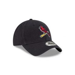 Czapka z daszkiem New Era St Louis Cardinals 9TWENTY MLB Core Classic. Szare czapki męskie New Era, bez wzorów, z bawełny. Za 167.50 zł.