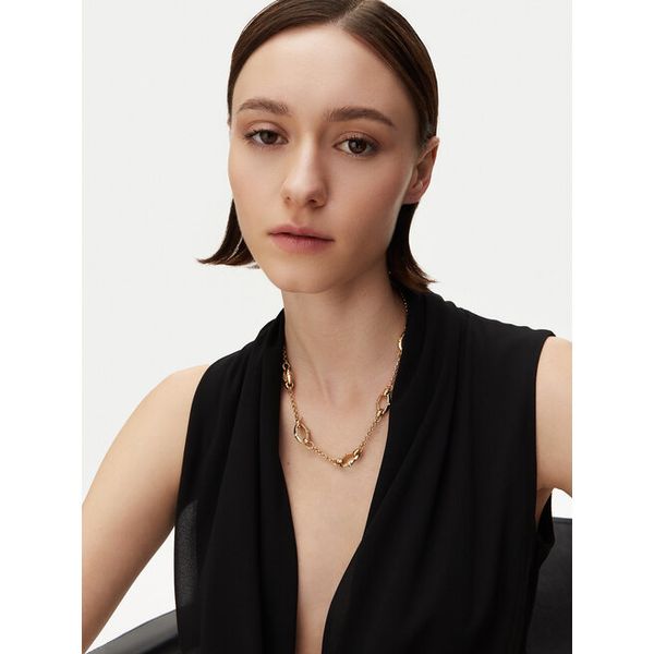 Naszyjnik Guess. Żółte naszyjniki damskie Guess, złote. Za 219.99 zł.