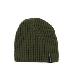 Czapka męska LUMBERJACK MAX. Zielone czapki męskie Lumberjack, na zimę, bez wzorów, eleganckie. Za 29.99 zł.