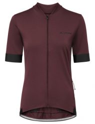 Koszulka damska Kuro FZ Tricot II. Czerwone topy sportowe damskie Vaude, bez wzorów, z materiału, bez ramiączek. Za 339.00 zł.