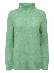 ONLY Sweter w kolorze zielonym rozmiar: L. Zielone golfy damskie Only, l, bez kołnierzyka. Za 140.53 zł.