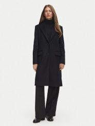 BOSS Płaszcz wełniany Classin1 50574982 Granatowy Regular Fit. Niebieskie płaszcze damskie Boss, na zimę, bez wzorów, z wełny. Za 2,399.00 zł.