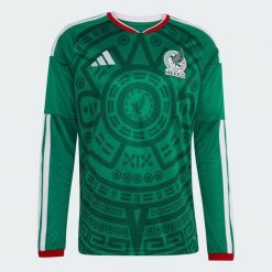 Koszulka domowa z długim rękawem Meksyk 26. Zielone koszulki męskie z długim rękawem Adidas. Za 479.00 zł.