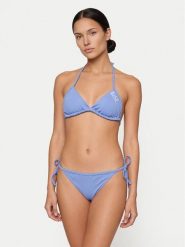 EA7 Emporio Armani Bikini 7W000318 AF20663 UA020 Granatowy. Niebieskie bikini damskie EA7 Emporio Armani, bez wzorów. Za 329.99 zł.