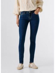 Pepe Jeans Dżinsy - Skinny fit - w kolorze granatowym rozmiar: W31/L32. Niebieskie jeansy damskie Pepe Jeans, z podwyższonym stanem. Za 201.55 zł.
