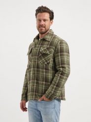 TRAVELIN' Kurtka koszulowa w kolorze khaki rozmiar: L. Brązowe kurtki męskie Travelin', l, bez wzorów, bez kaptura. Za 274.10 zł.