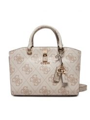 Guess Torebka HWOS96 55060 Beżowy. Brązowe torebki klasyczne damskie Guess, z aplikacjami, ze skóry, bez dodatków. Za 439.99 zł.