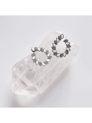 Lodie Silver Kolczyki-wkrętki rozmiar: onesize. Białe kolczyki damskie Lodie Silver, ze stali. Za 100.04 zł.