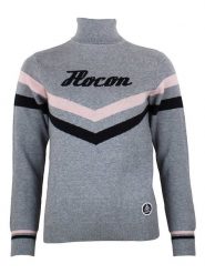 Peak Mountain Sweter w kolorze szarym rozmiar: S. Szare golfy damskie Peak Mountain, s, bez wzorów, ze splotem, bez ramiączek. Za 118.56 zł.